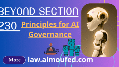 Beyond Section 230: Principles for AI Governance